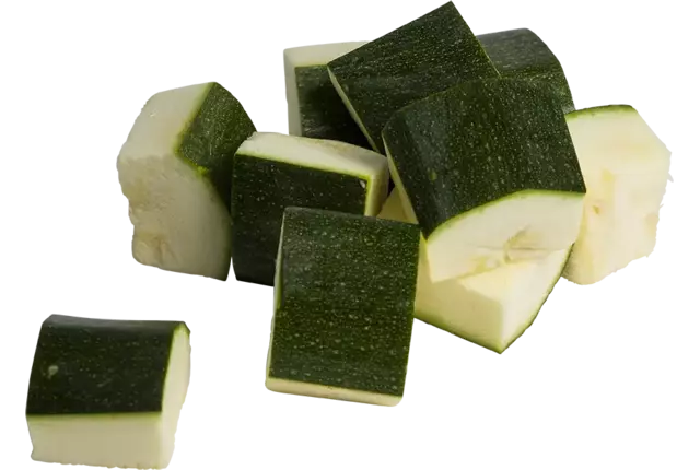 Courgette brunoise 30mm zak 1kg